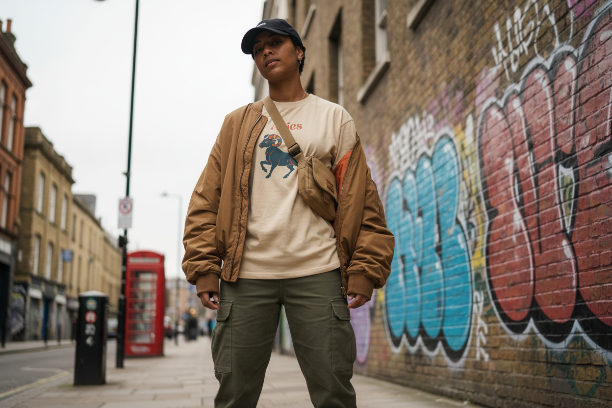 Aries - London Open Bomber (Sand)