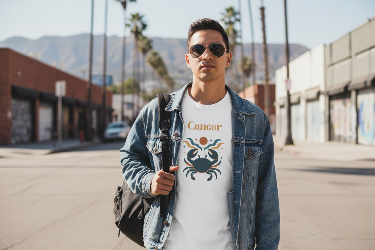 Cancer - LA Styled (White)