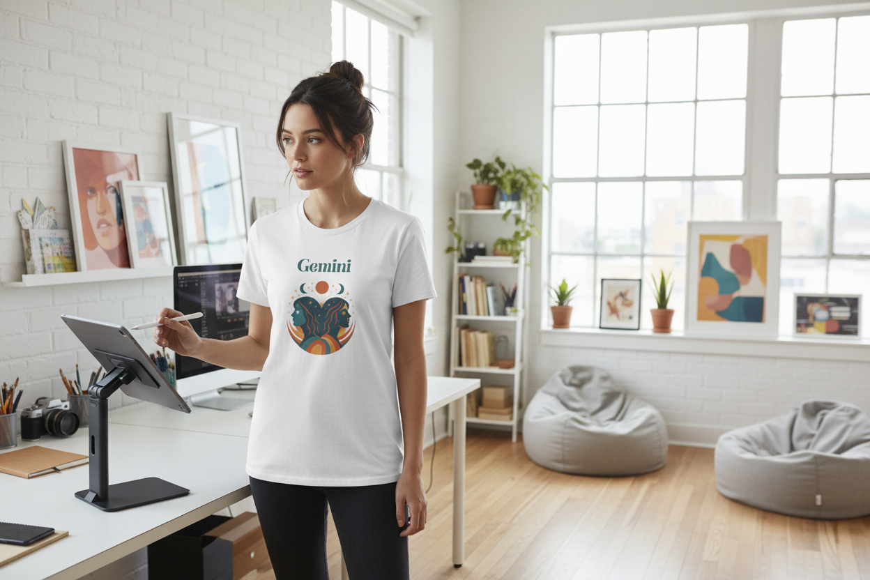 Gemini - Creative Workspace (White)