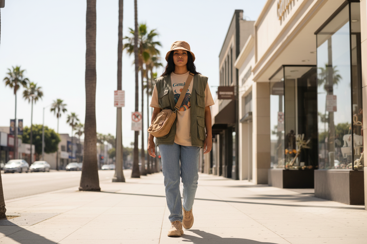 Gemini - LA Bomber Style (Sand)