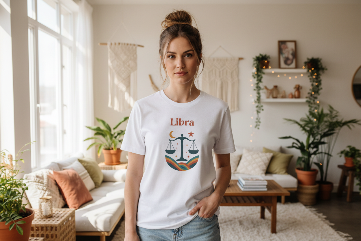 Libra - Bohemian Space (White)