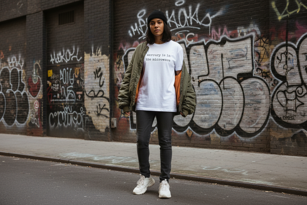 Mercury is in the Microwave - NYC (White)