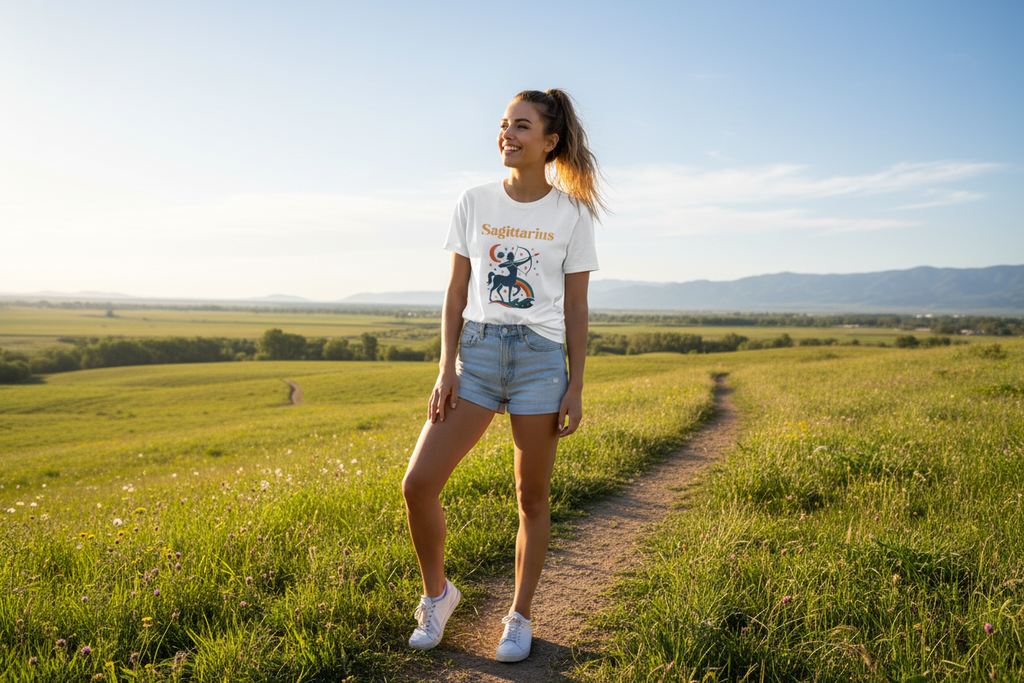 Sagittarius - Bright Open Space (White)