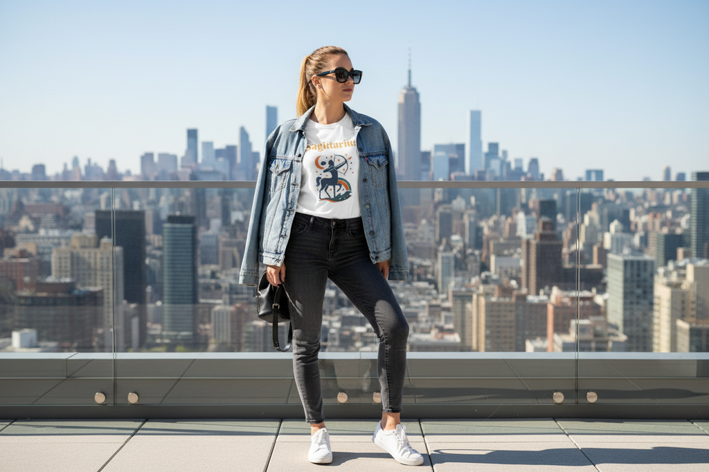 Sagittarius - NYC Styled (White)