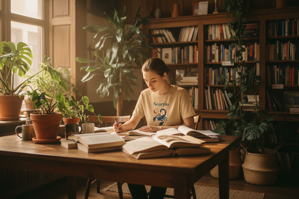 Scorpio - Cozy Bookshop (Sand)